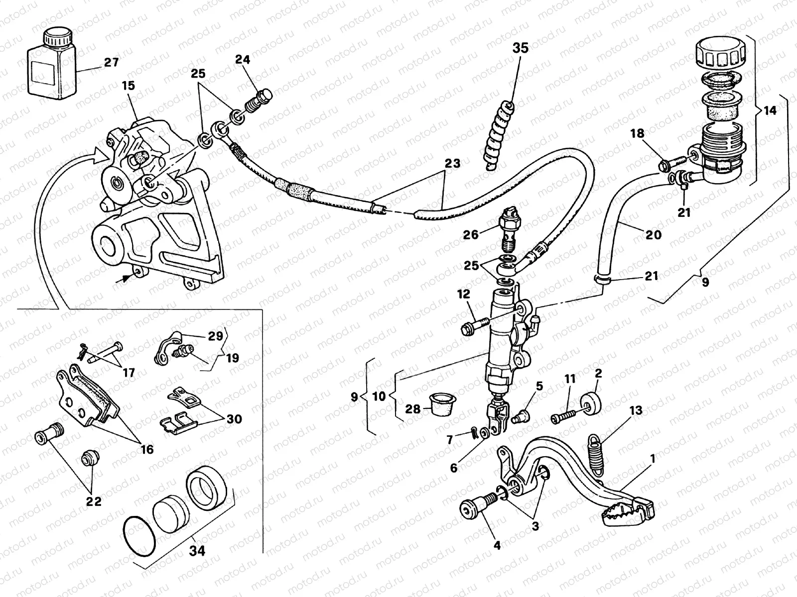 REAR BRAKE SYSTEM