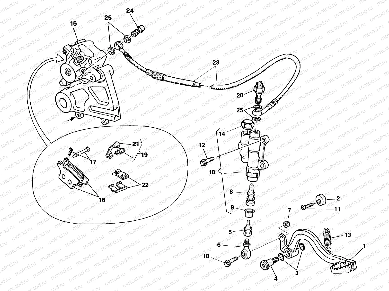 REAR BRAKE SYSTEM
