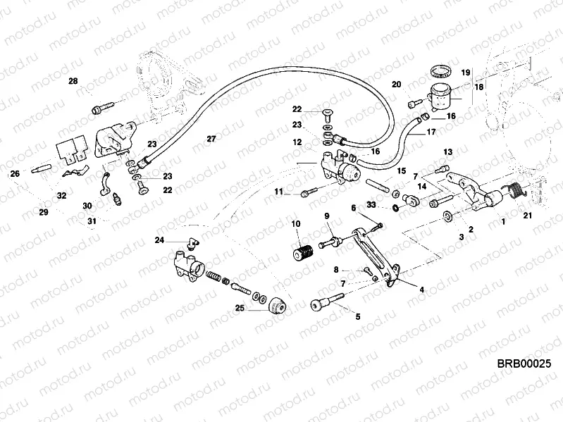 REAR BRAKE SYSTEM » BRAKING SYSTEM