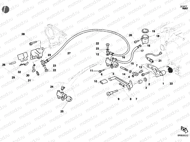 REAR BRAKE SYSTEM » BRAKING SYSTEM