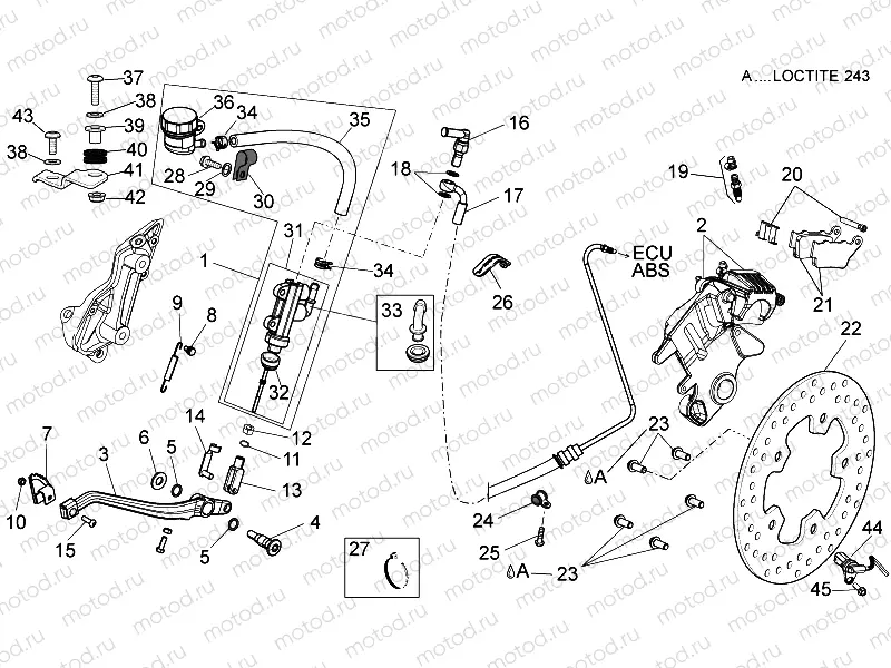 Rear brake system II