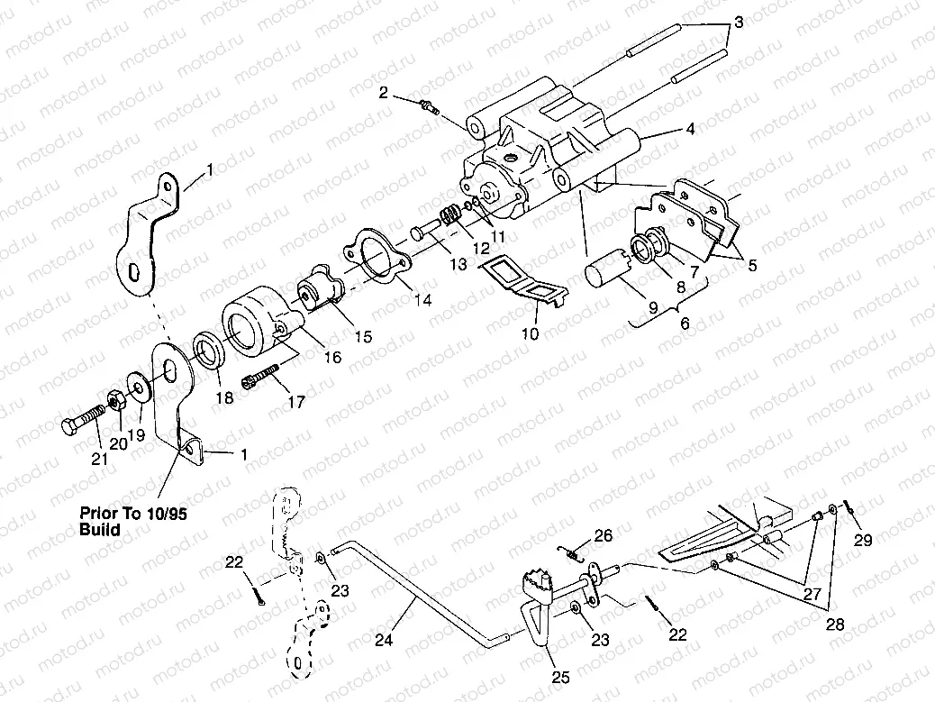 REAR BRAKE XPLORER 400L W969140 (4935983598C006) | REAR BRAKE XPLORER 400L W969140 (4935983598C006)