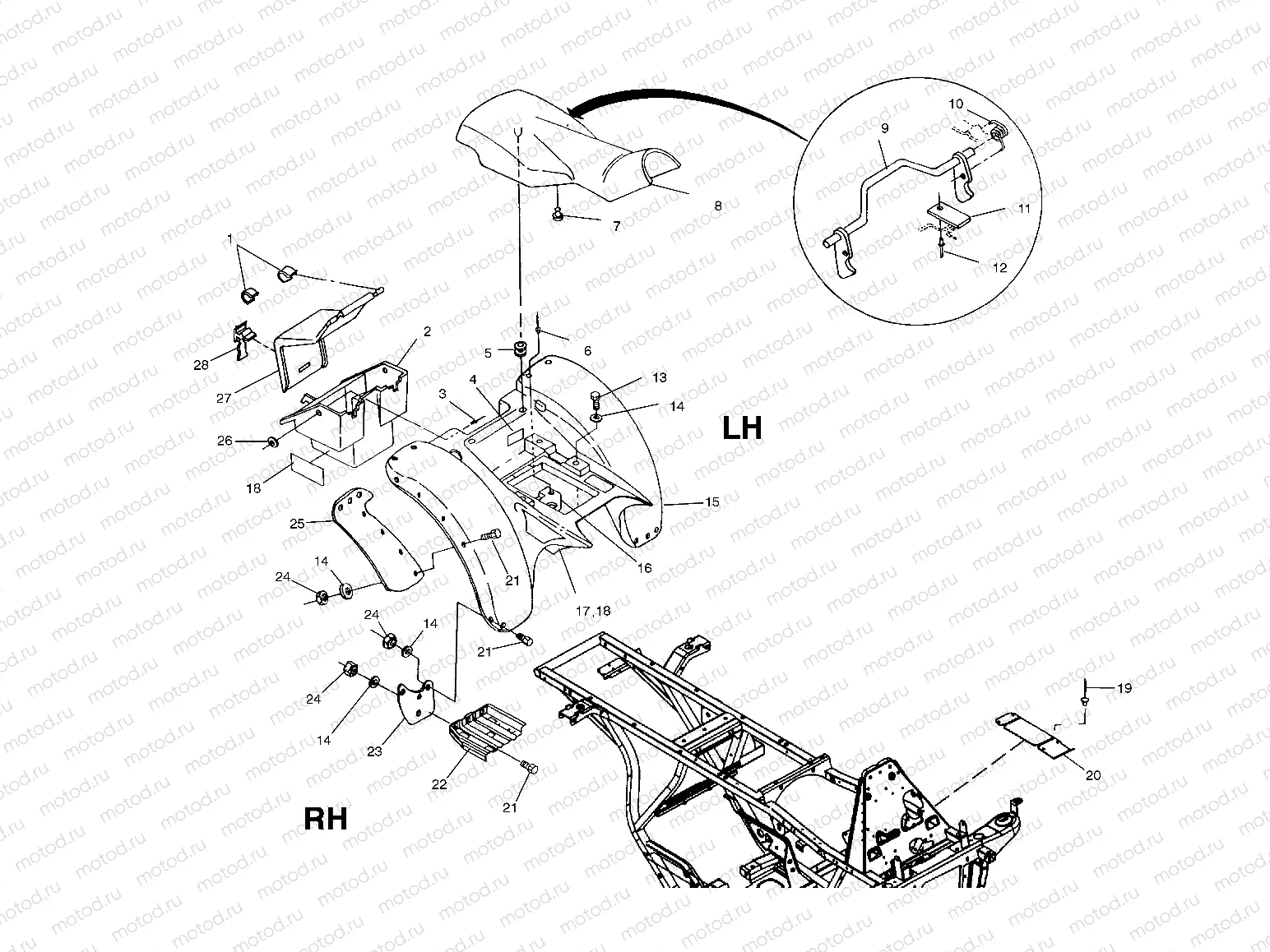 REAR CAB - A01AA32AA (4963816381A004) | REAR CAB - A01AA32AA (4963816381A004)