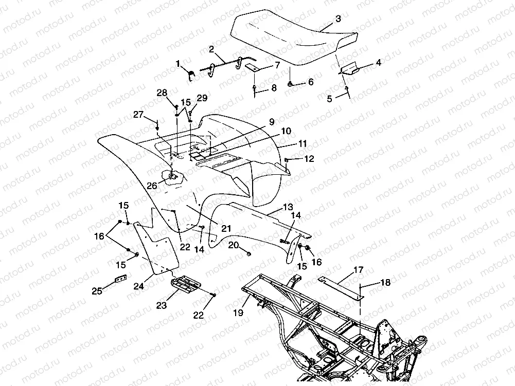 REAR CAB - A99BA38CA (4949534953a006) | REAR CAB - A99BA38CA (4949534953a006)