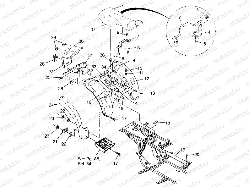 REAR CAB ASSEMBLY SWEDISH 4x4 400L S948140 (4926912691A007) | REAR CAB ASSEMBLY SWEDISH 4x4 400L S948140 (4926912691A007)
