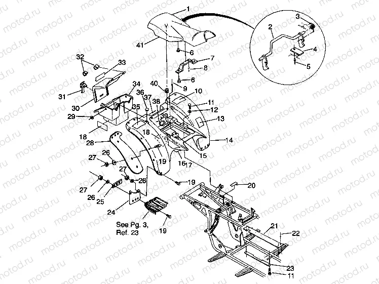REAR CAB ASSEMBLY - W937527 (4924082408002A) | REAR CAB ASSEMBLY - W937527 (4924082408002A)