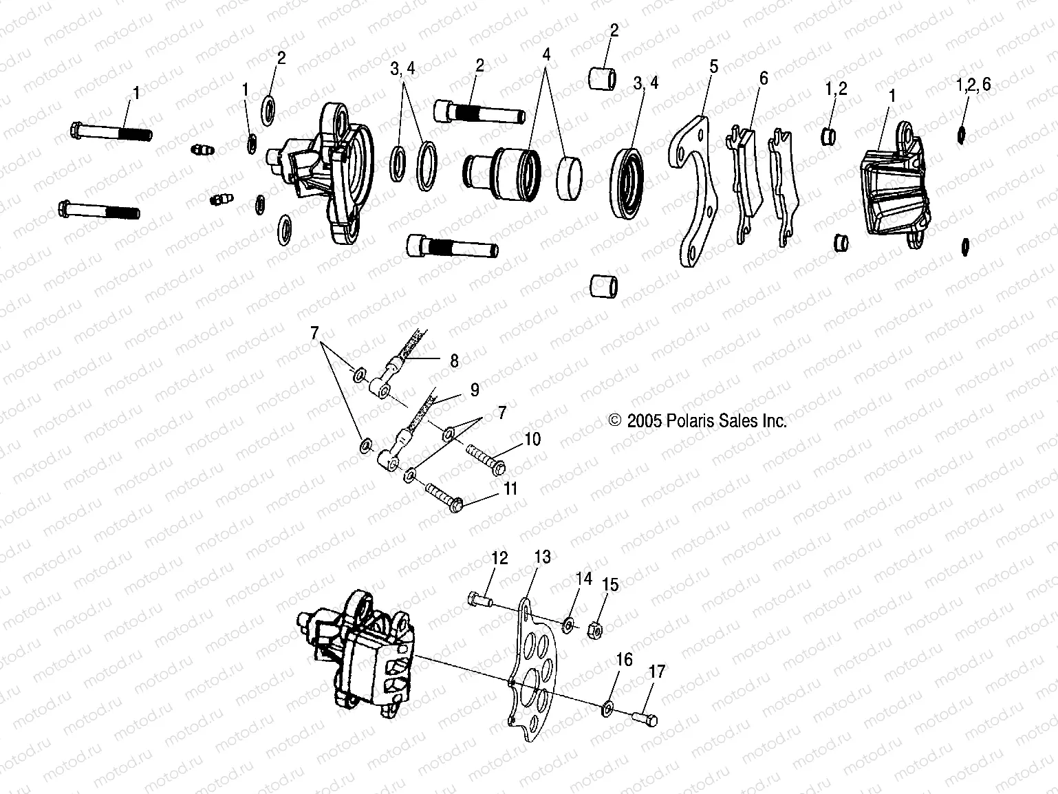 REAR CALIPER MOUNTING - A05CA32AA/AB/AC/FA (4999202939920293B01) | REAR CALIPER MOUNTING - A05CA32AA/AB/AC/FA (4999202939920293B01)