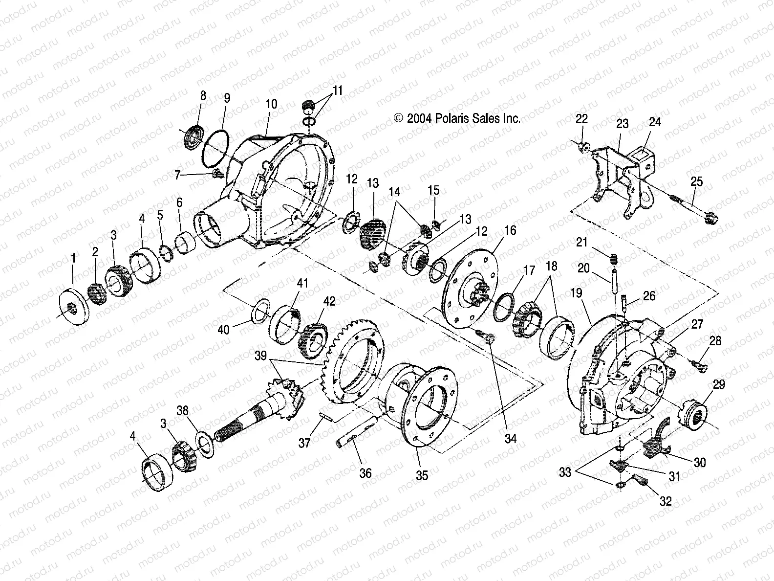 REAR CARRIER - A05JD32EA (4997869786C02) | REAR CARRIER - A05JD32EA (4997869786C02)