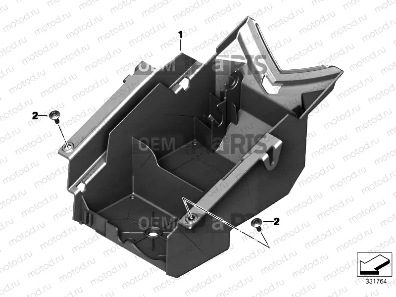 REAR CARRIER PART