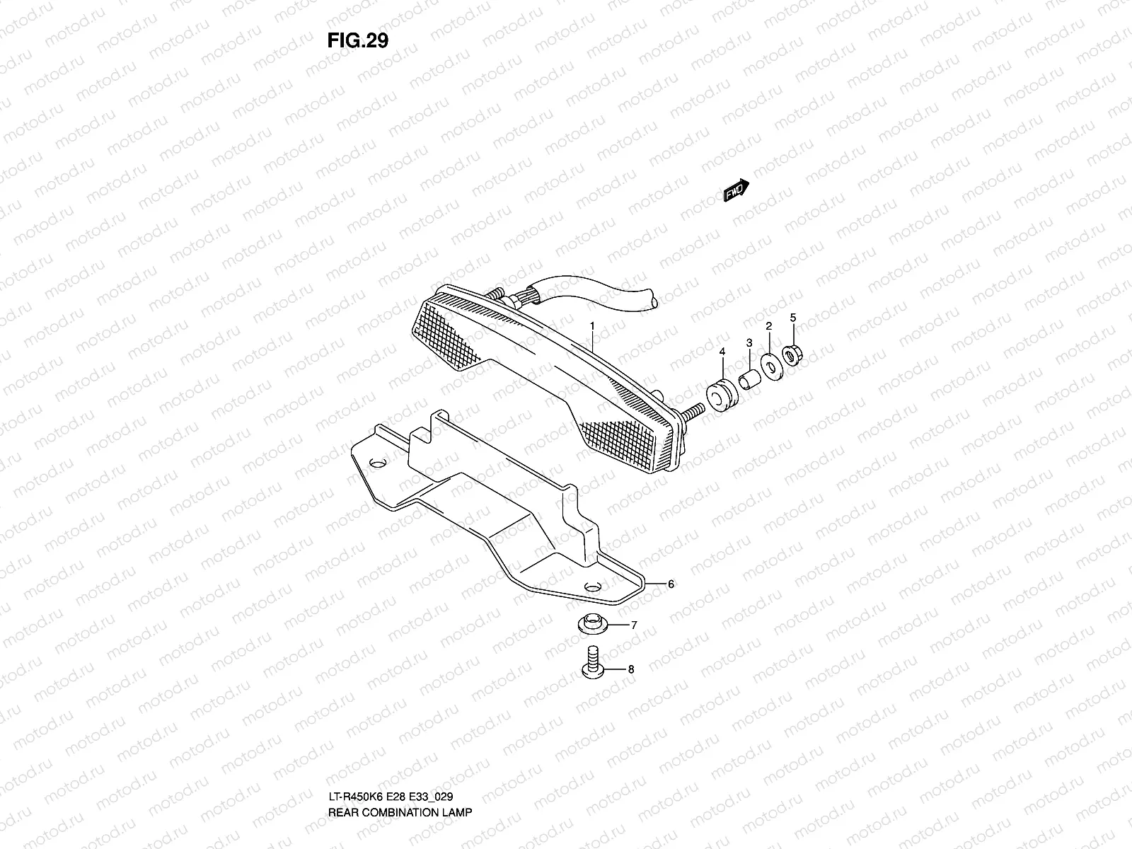 REAR COMBINATION (E33)