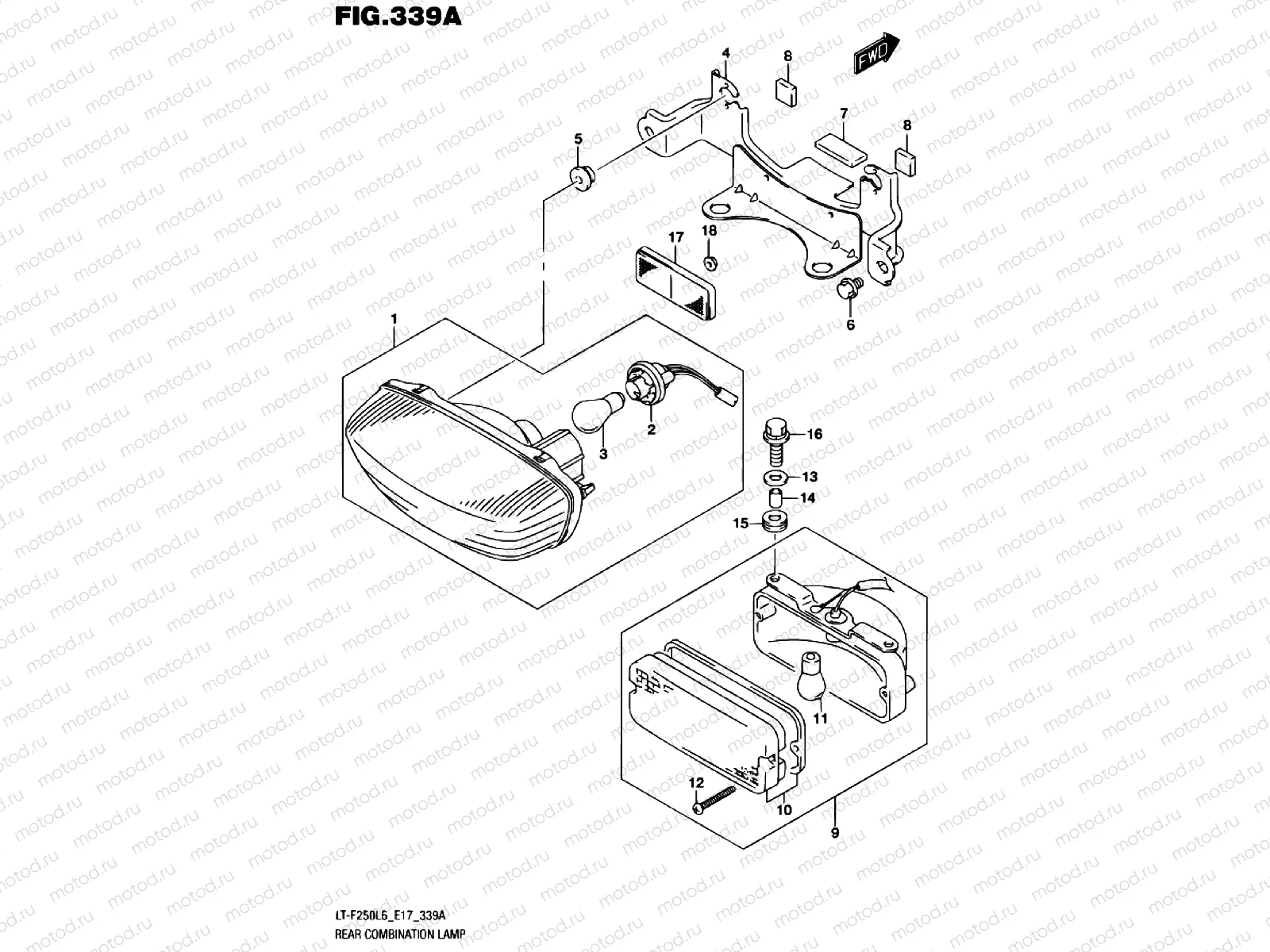 REAR COMBINATION LAMP