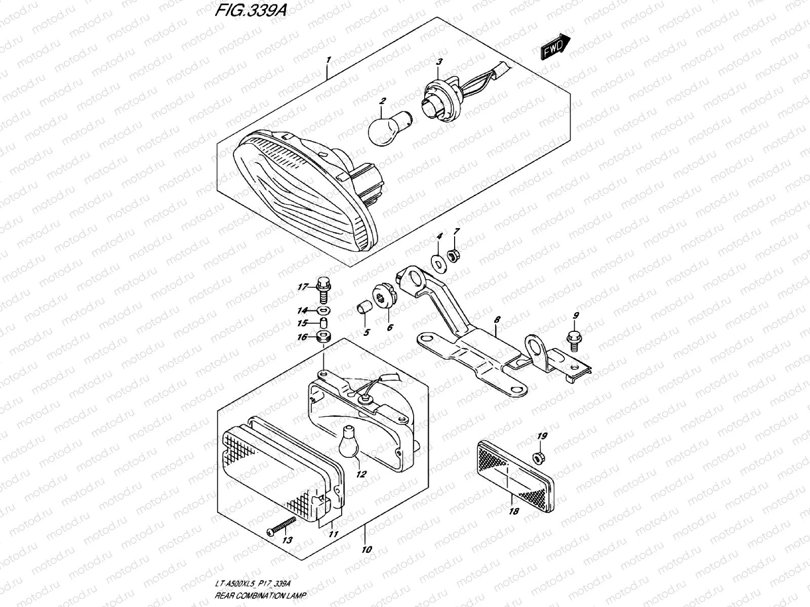 REAR COMBINATION LAMP
