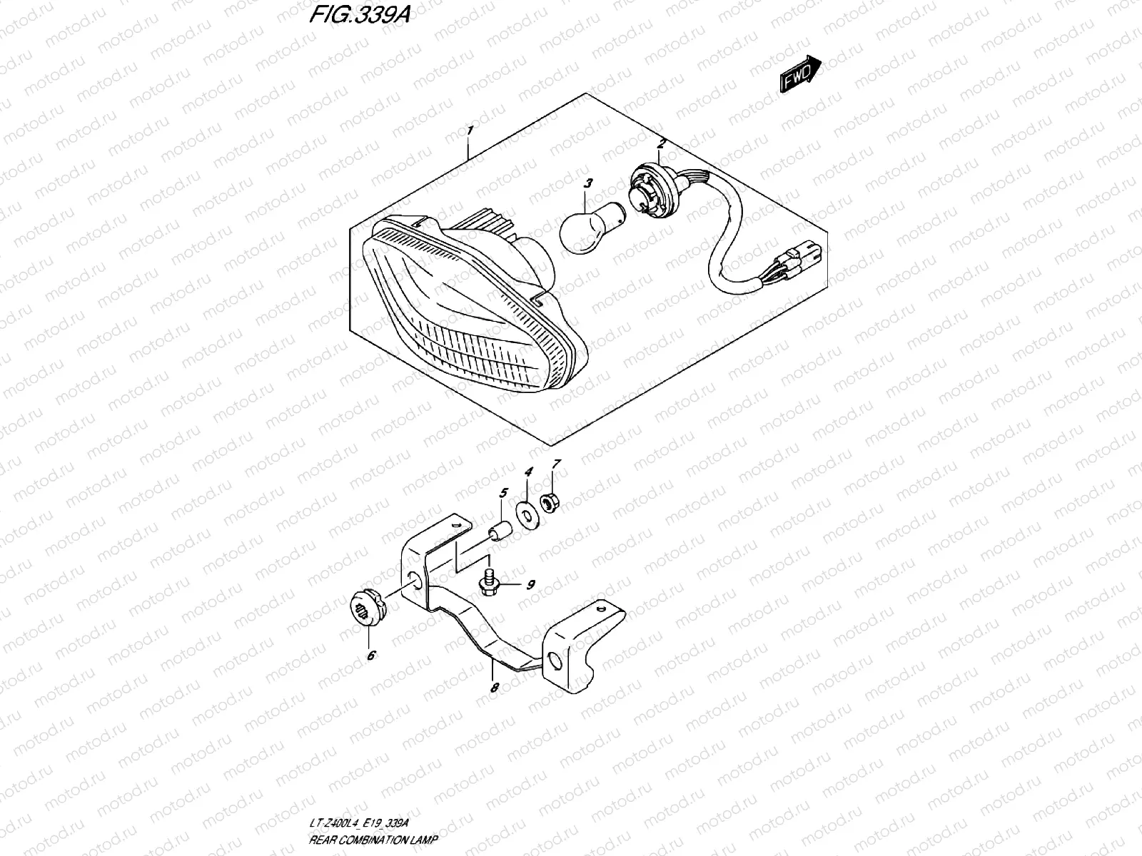 REAR COMBINATION LAMP