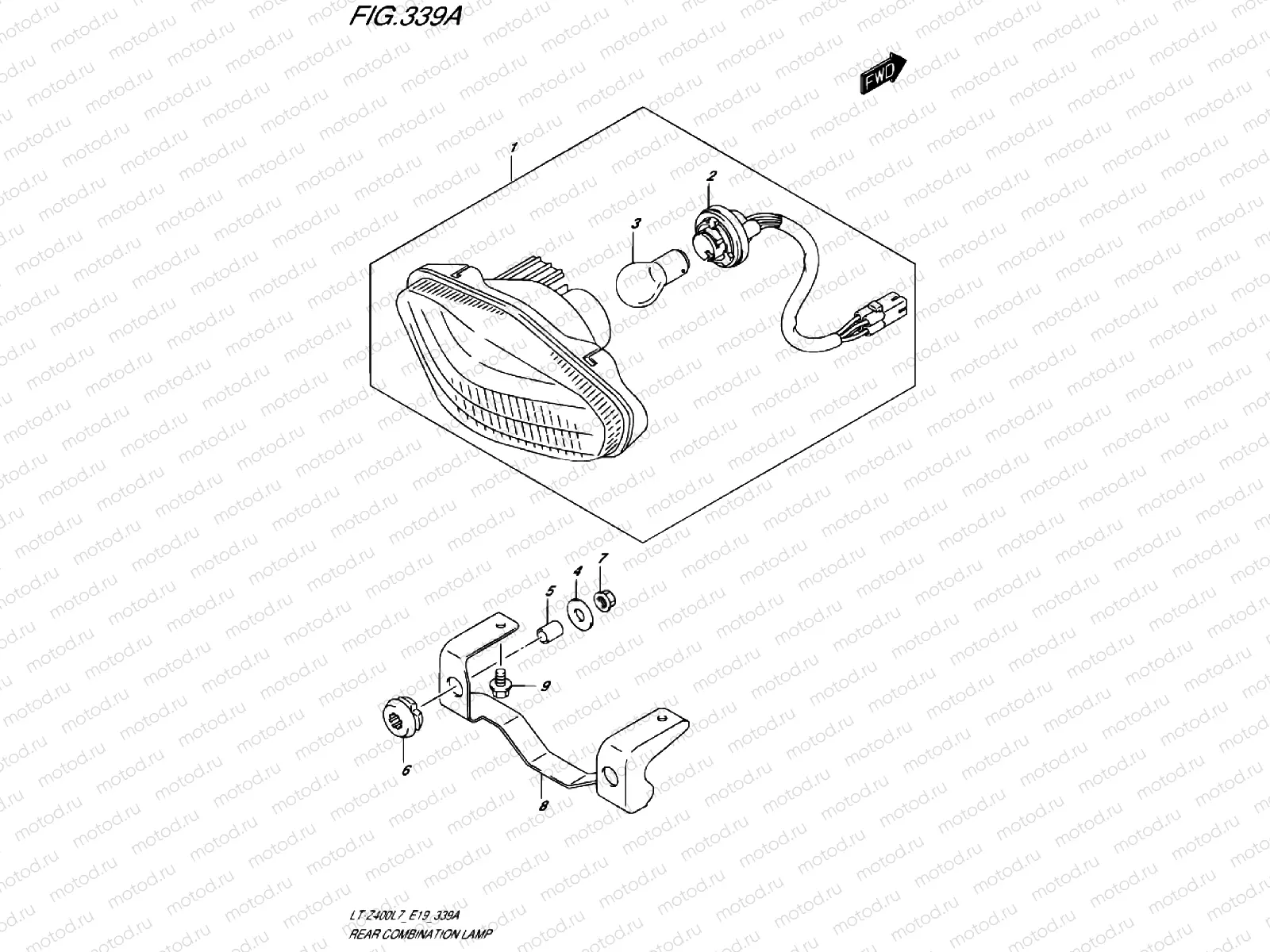 REAR COMBINATION LAMP