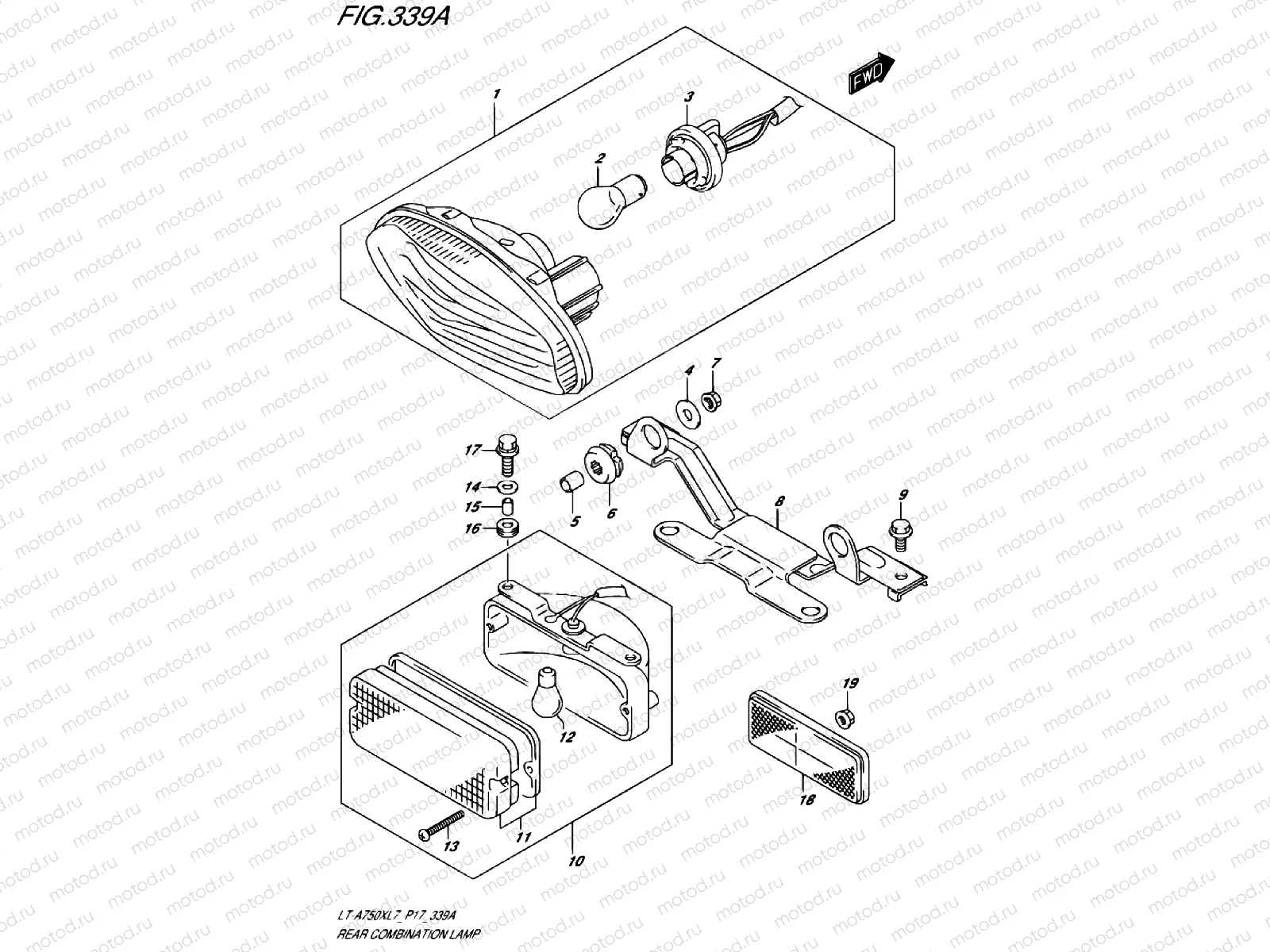 REAR COMBINATION LAMP