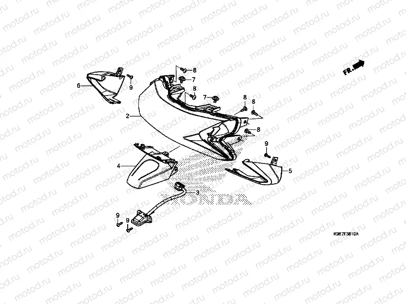 REAR COMBINATION LIGHT / LICENSE LIGHT