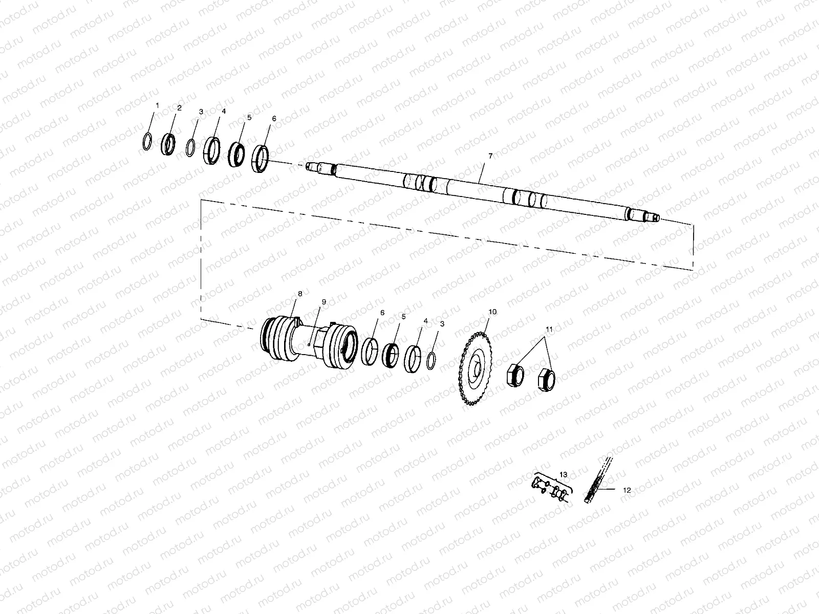 REAR DRIVE - A03CL50AA (4975687568B12) | REAR DRIVE - A03CL50AA (4975687568B12)