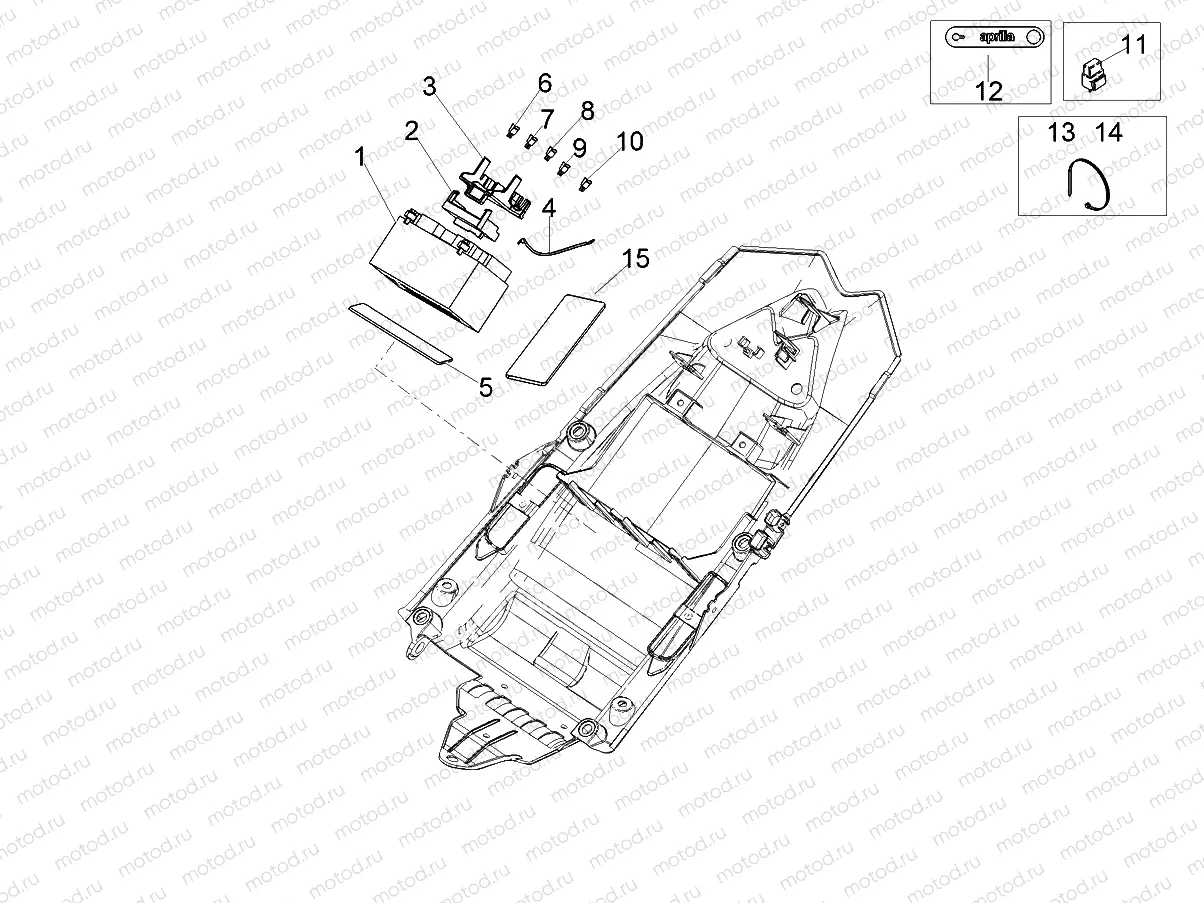 Rear electrical system