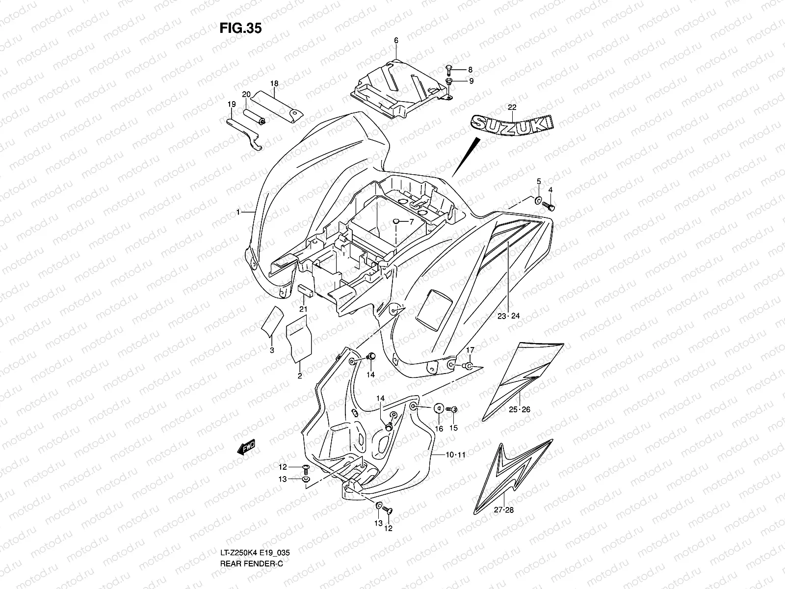REAR FENDER