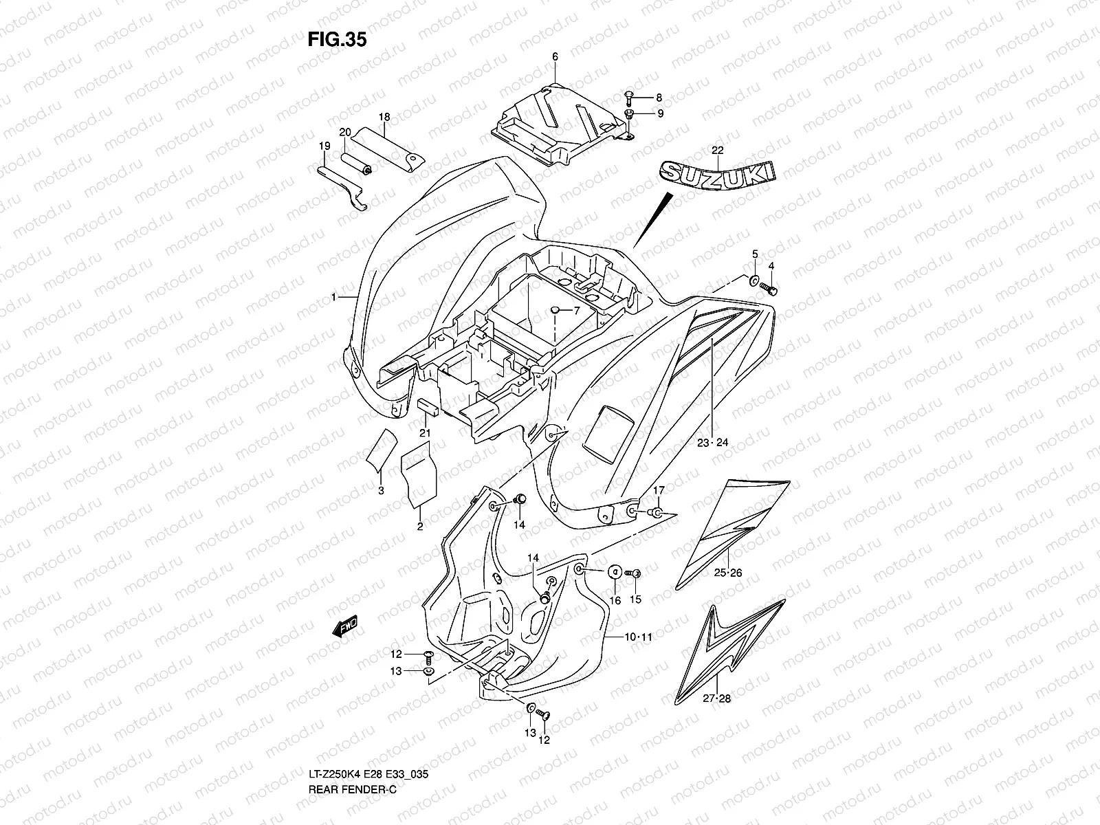 REAR FENDER