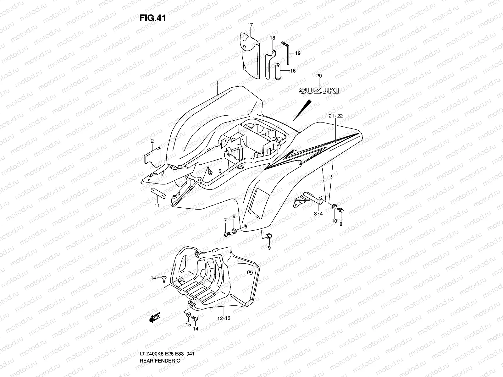 REAR FENDER