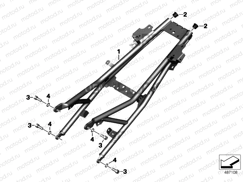 REAR FRAME