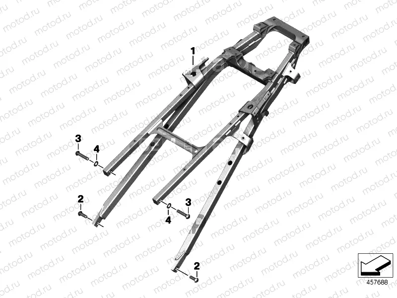 REAR FRAME