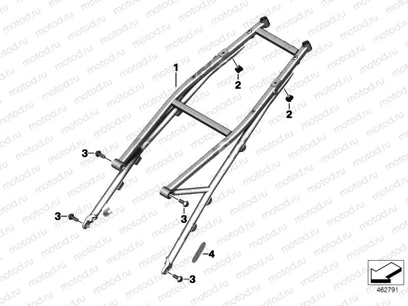 REAR FRAME