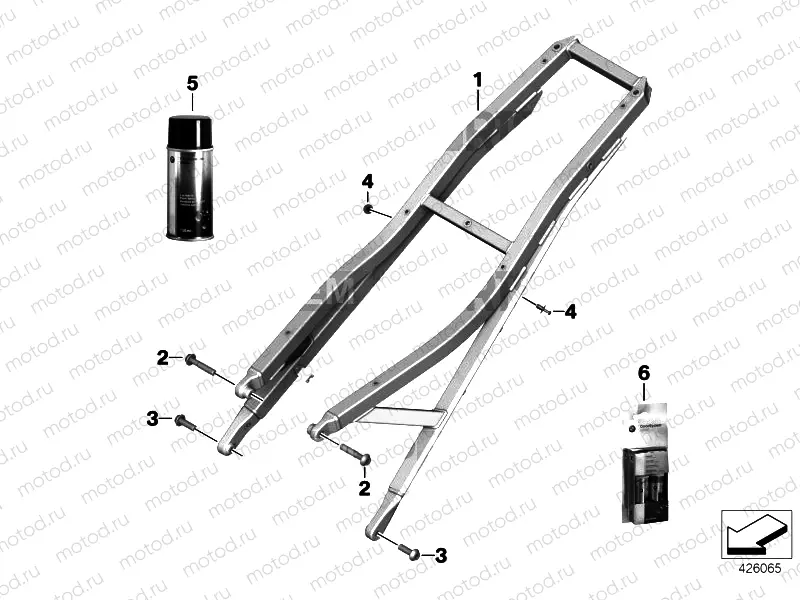 REAR FRAME