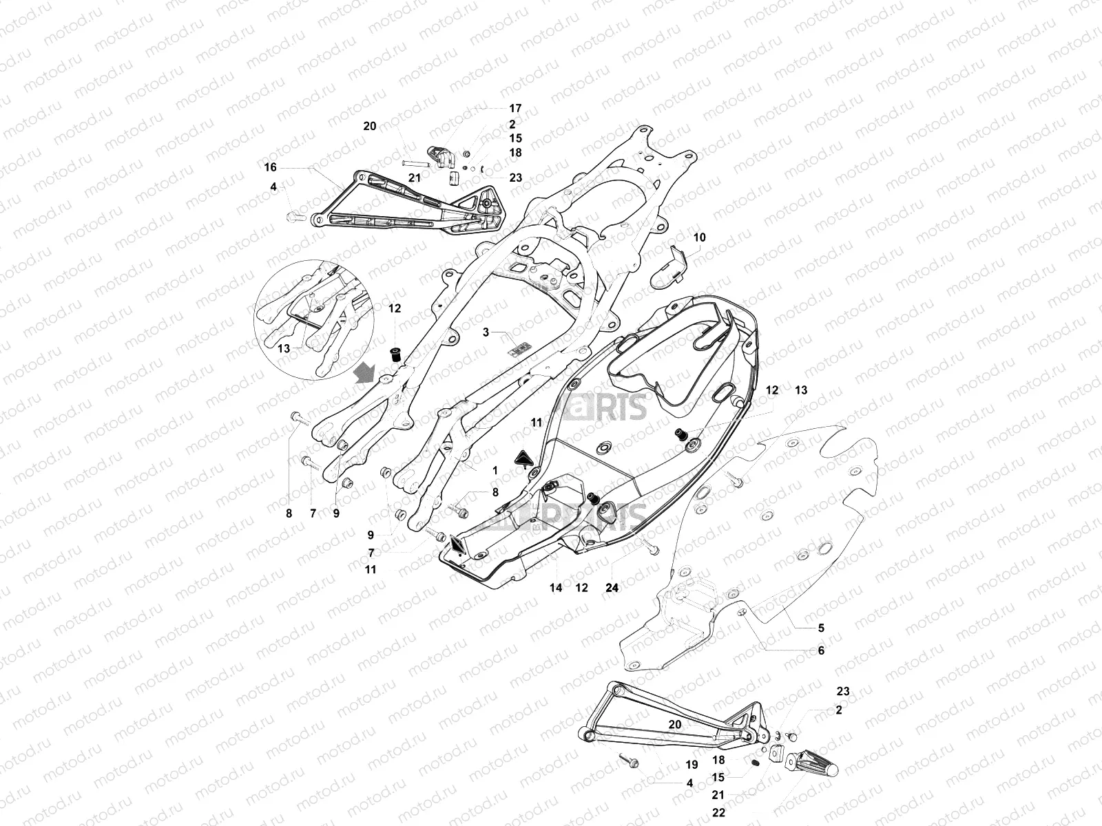 Rear Frame Assembly