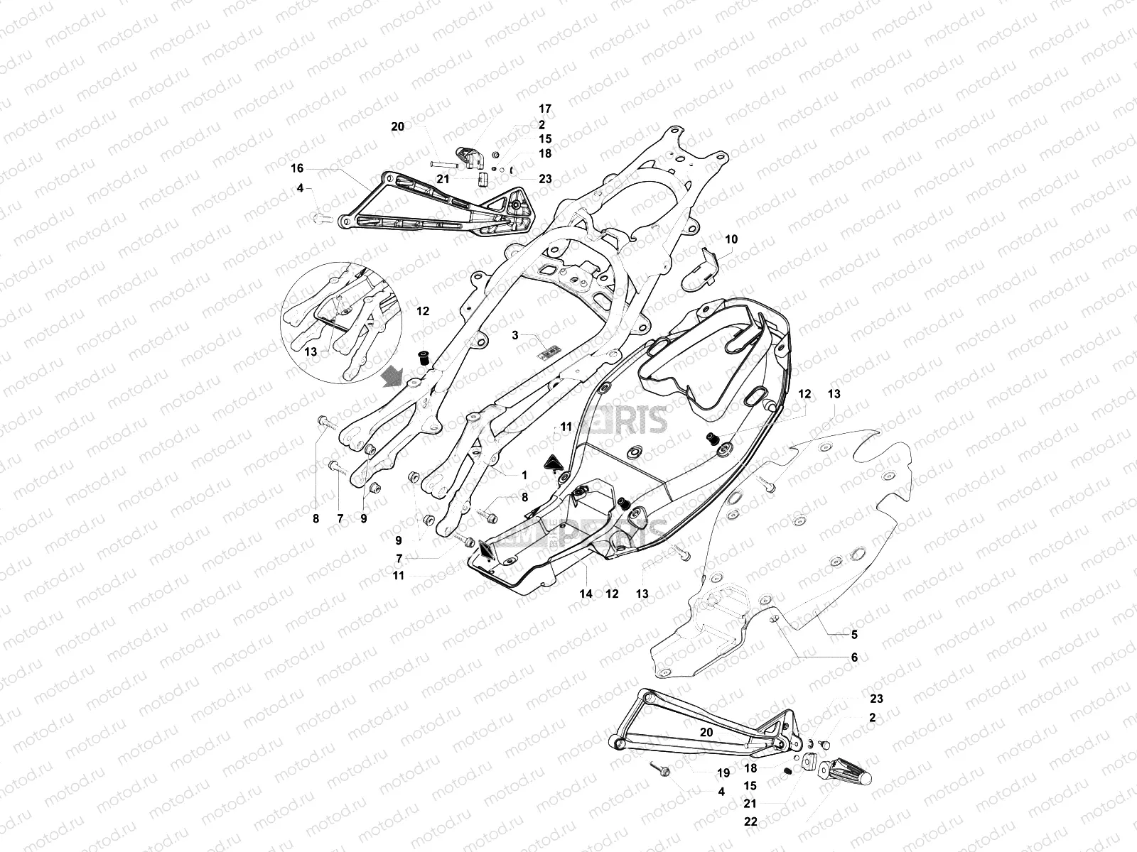 Rear Frame Assembly
