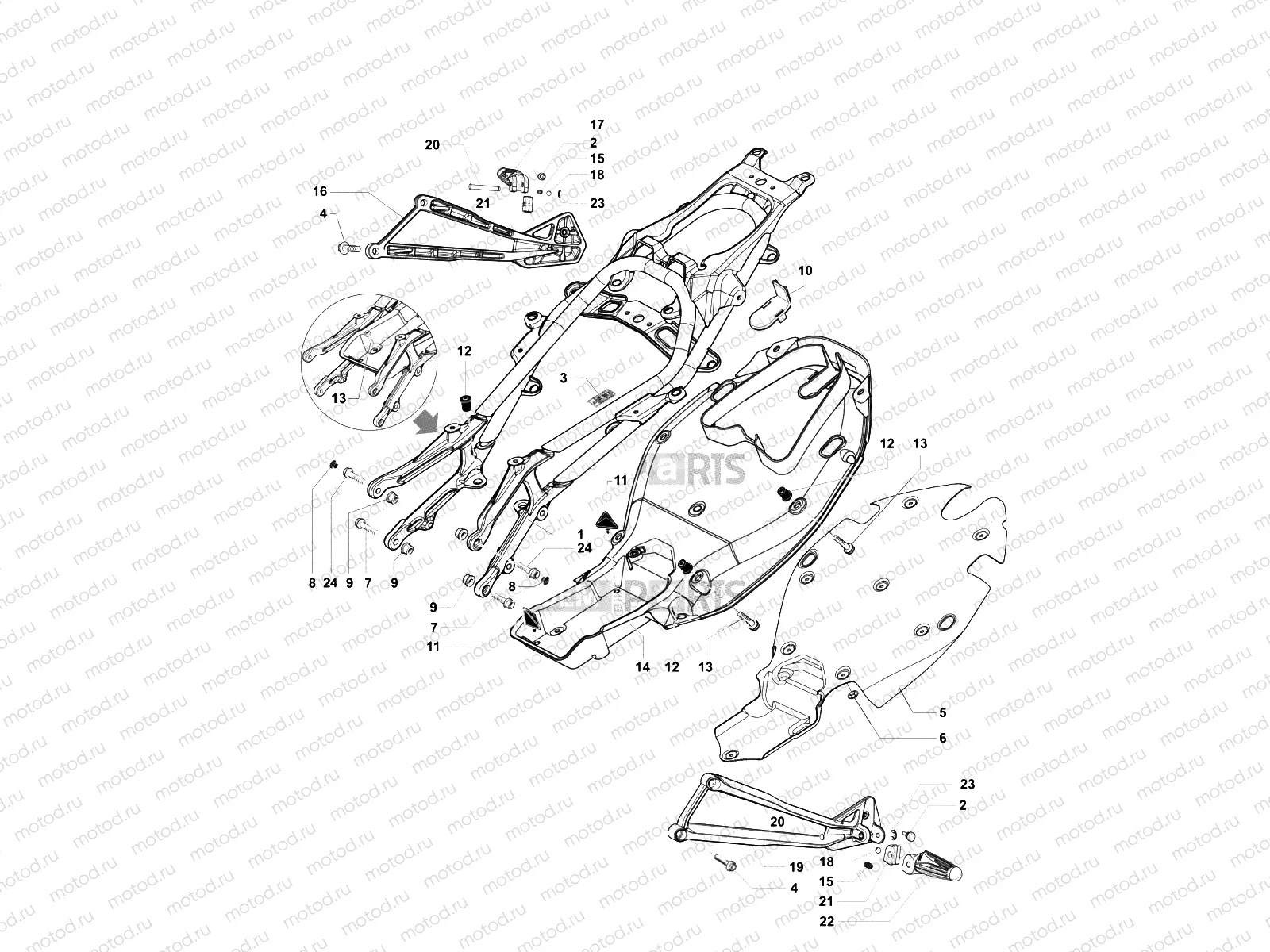 Rear Frame Assembly