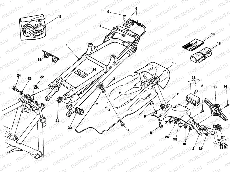 REAR FRAME » FRAME