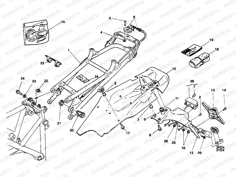 REAR FRAME » FRAME
