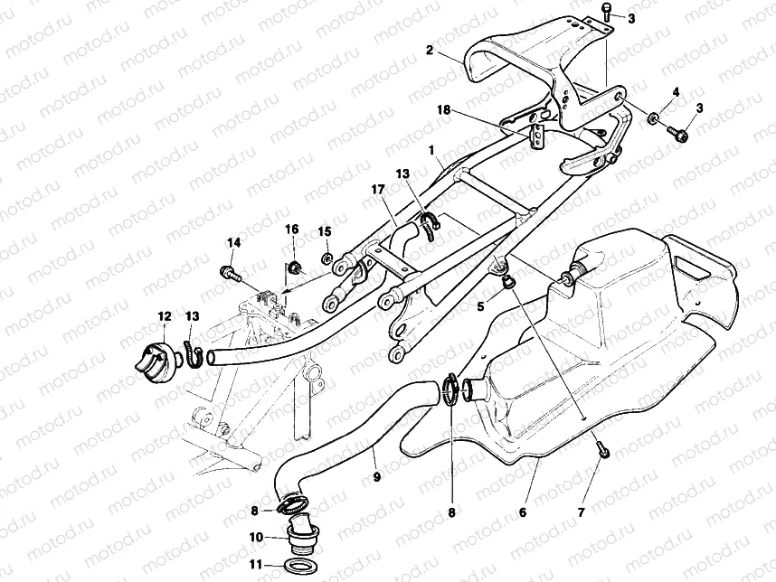 REAR FRAME » FRAME