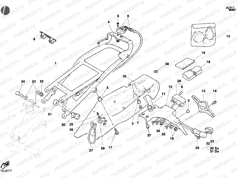 REAR FRAME » FRAME
