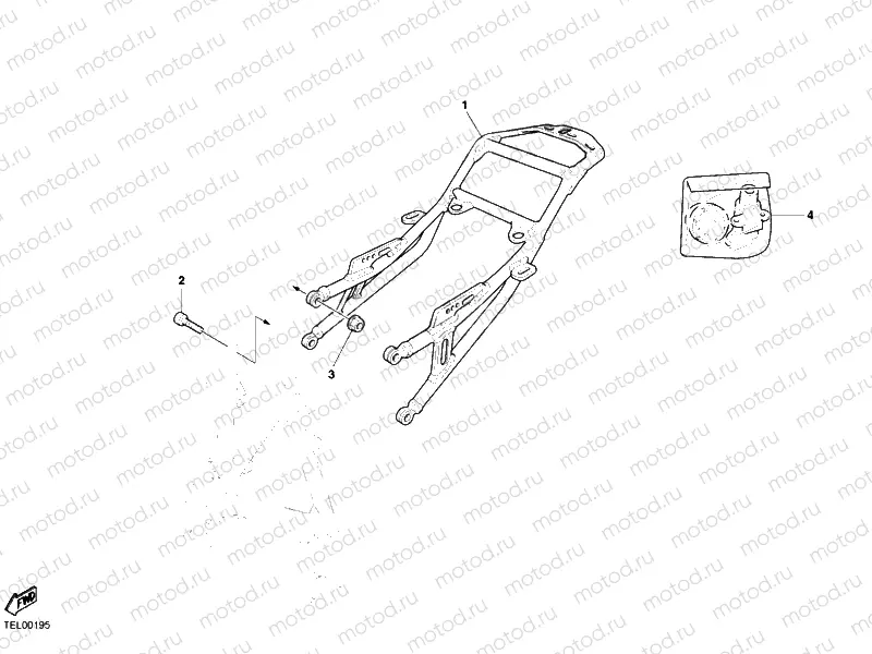 REAR FRAME MONOPOSTO » FRAME