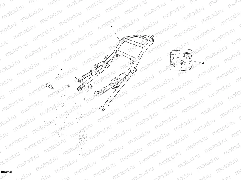 REAR FRAME MONOPOSTO » FRAME