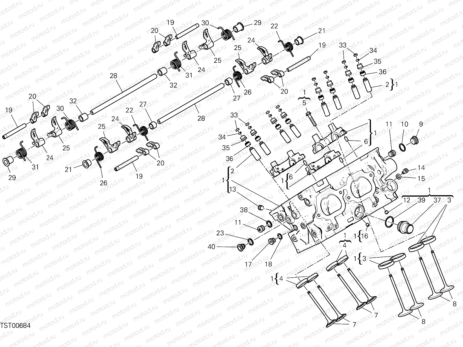 REAR HEAD [MOD:SFV4 S]