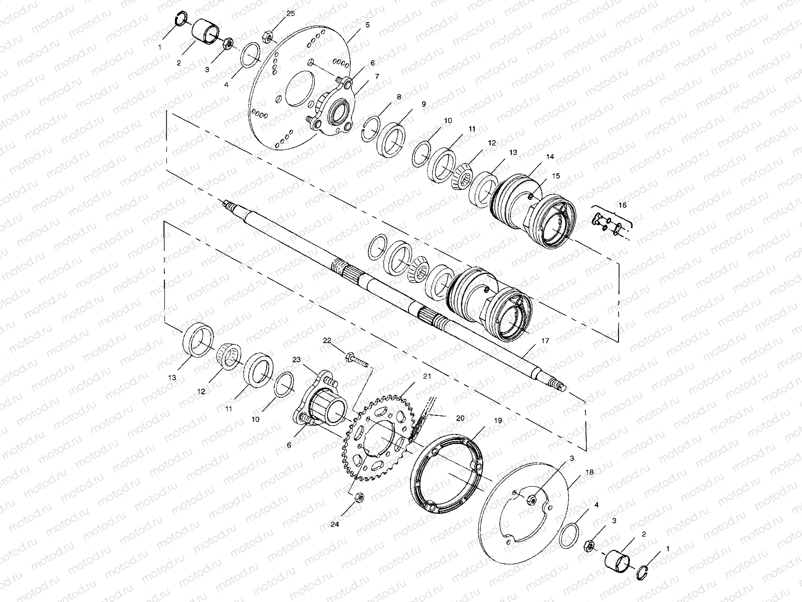 REAR HOUSING - A00CG38CA (4954875487C004) | REAR HOUSING - A00CG38CA (4954875487C004)