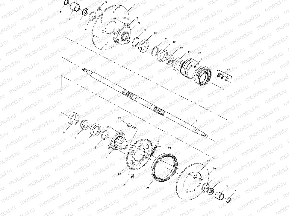 REAR HOUSING - A02BA50AA/AB (4969976997B08) | REAR HOUSING - A02BA50AA/AB (4969976997B08)