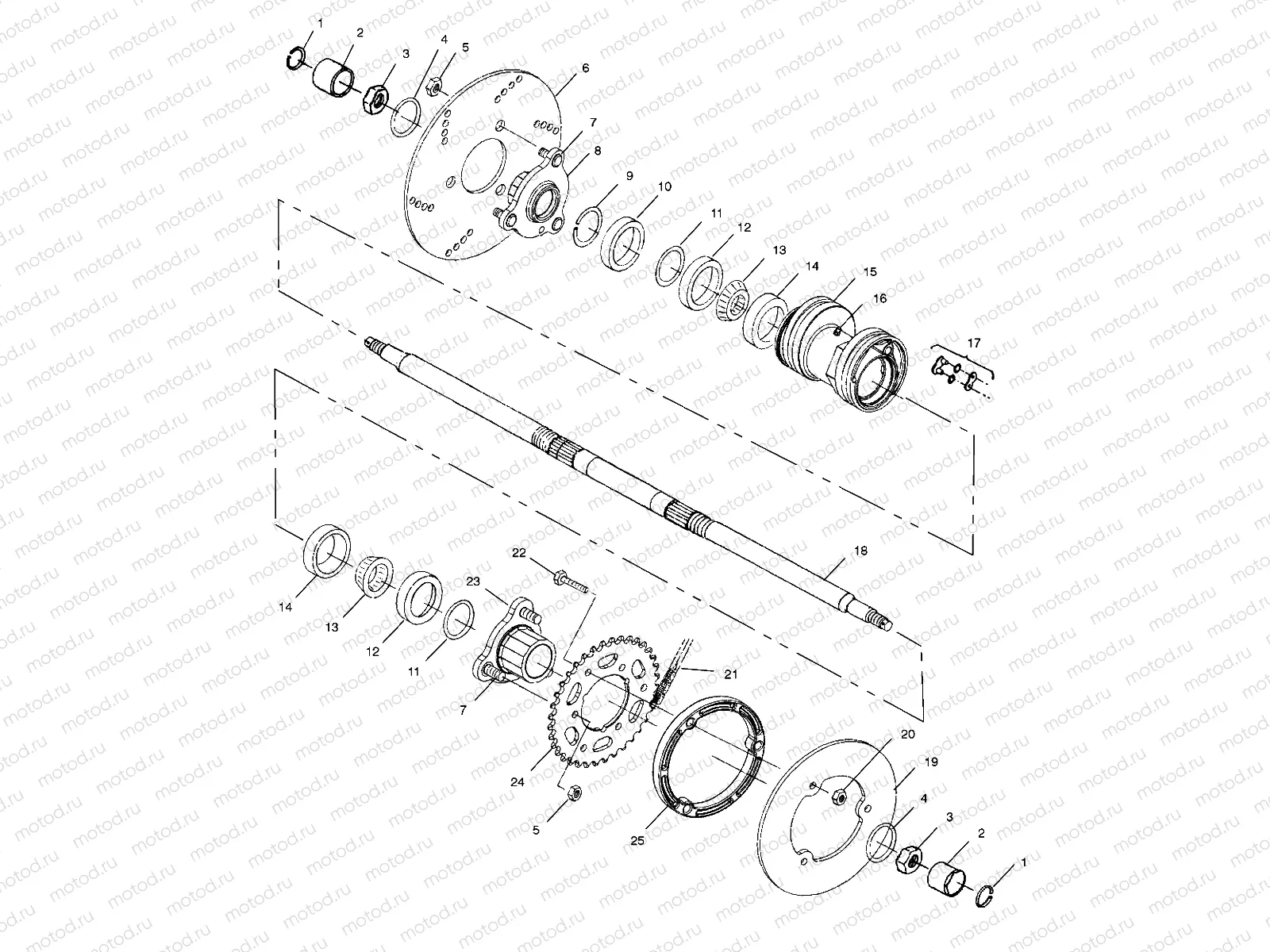 REAR HOUSING - A02BG50AA/AC (4970027002C03) | REAR HOUSING - A02BG50AA/AC (4970027002C03)