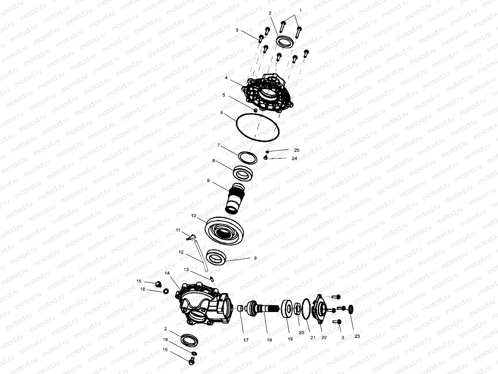 REAR HOUSING - A99CD50AA (4949254925C011) | REAR HOUSING - A99CD50AA (4949254925C011)