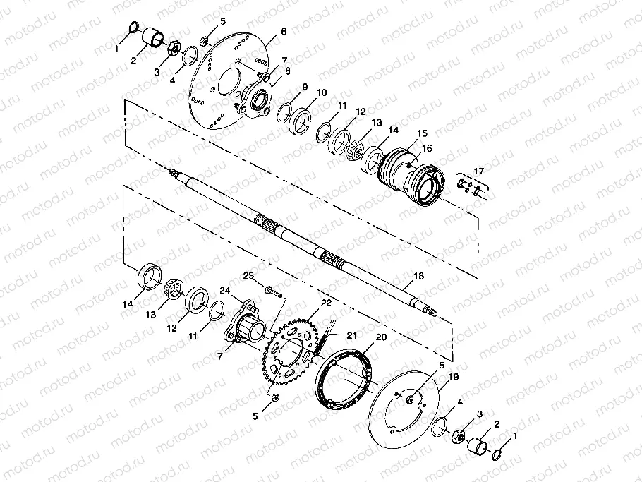 REAR HOUSING - A99CG38CA (4949634963C003) | REAR HOUSING - A99CG38CA (4949634963C003)