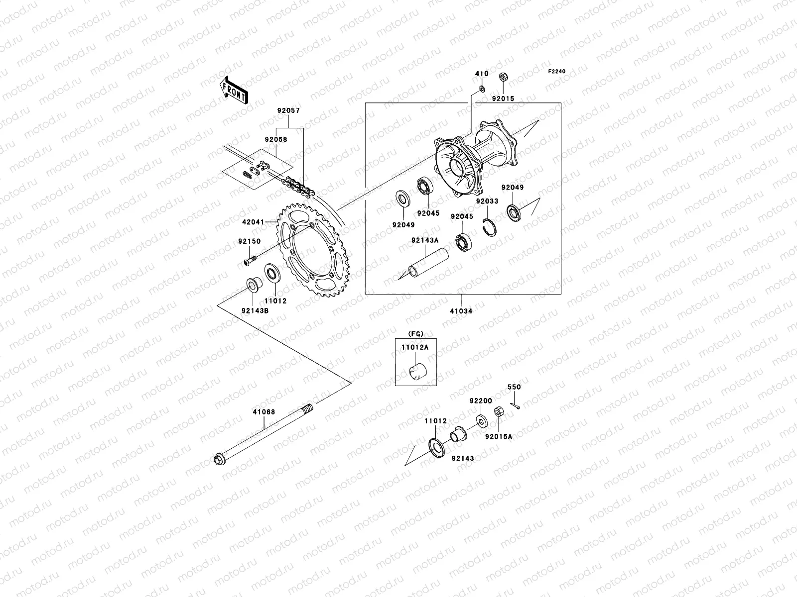 Rear Hub