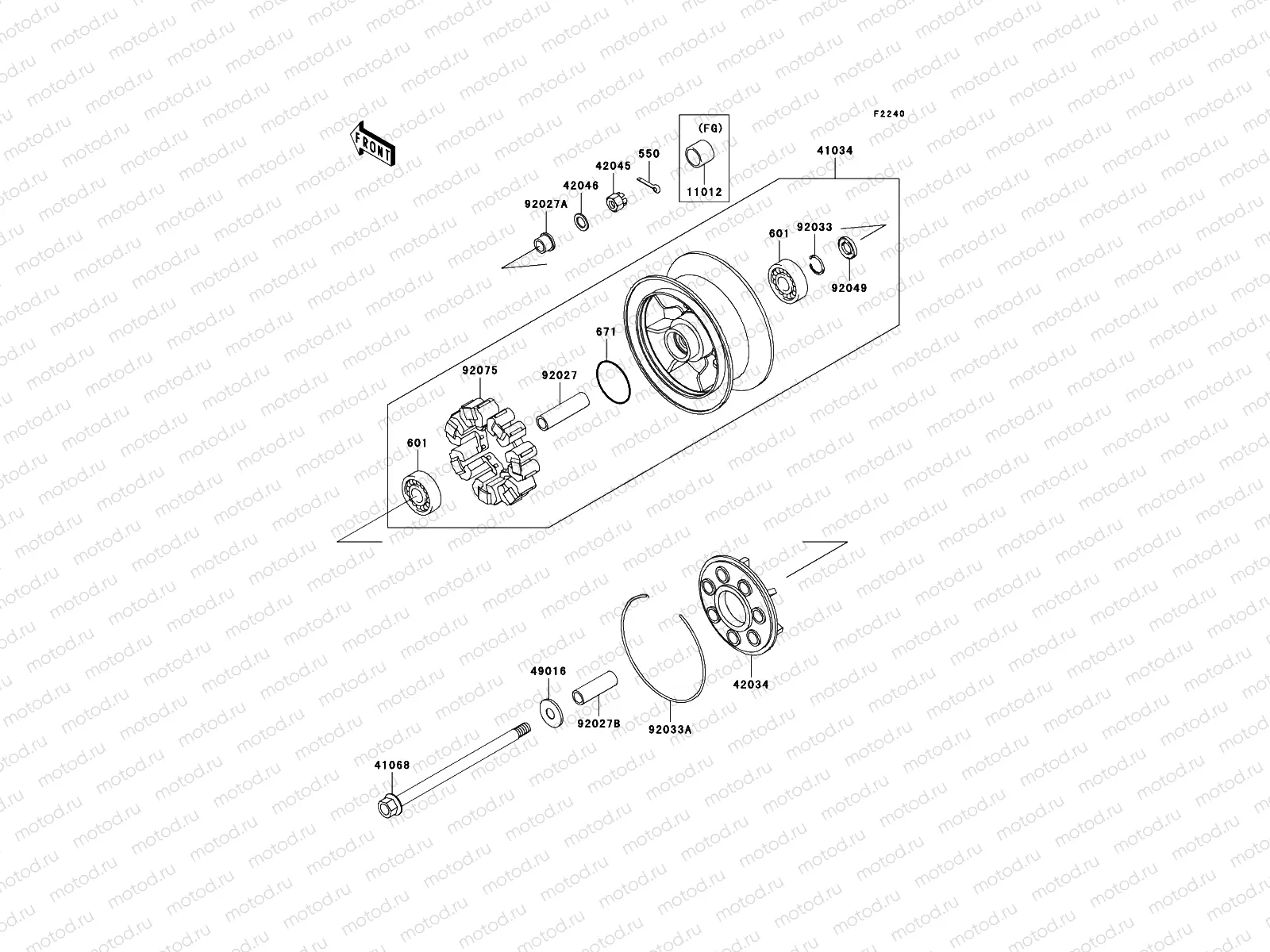 Rear Hub