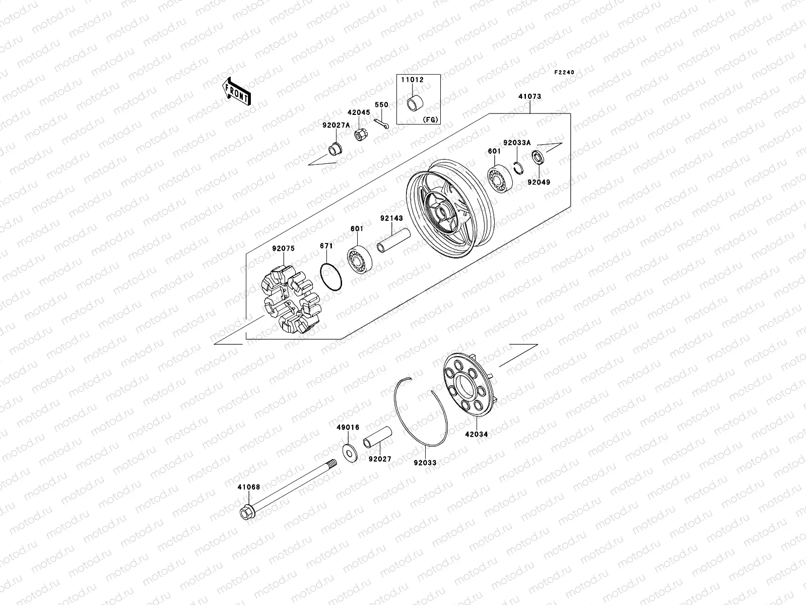 Rear Hub