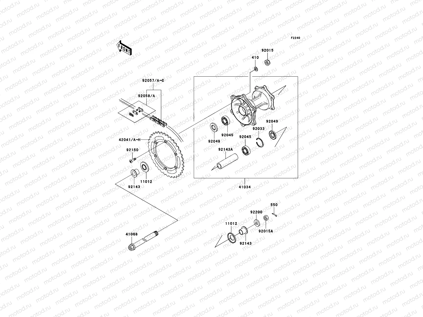 Rear Hub