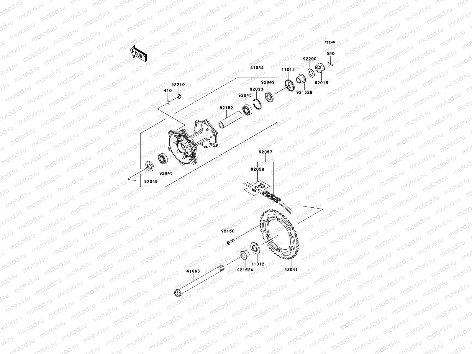 Rear Hub