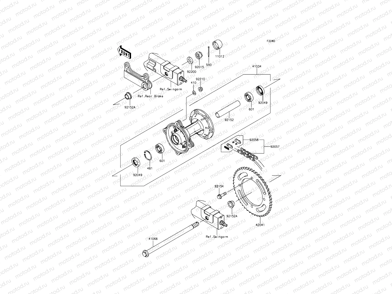 Rear Hub